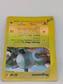Magnemite 76/144 Skyridge Reverse Holo Rare Pokemon TCG Nintendo e-reader LP - Image 4