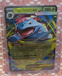 Mega Venusaur EX 03/132 Double Rare ME01: Mega Evolution Base NM/M Pokemon TCG - Image 1