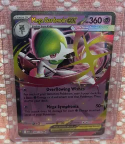 Pokemon TCG Mega Evolution: Mega Gardevoir EX 60/132 Double Rare Holo - Image 1