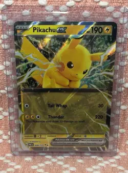 Pikachu ex - 28 - Prismatic Evolutions - Double Rare - NM - Pokemon TCG - Image 1