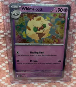 Pokemon Whimsicott (Cosmos Holo) #19 LP+ Mega Evolution Promos - Image 1