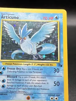 Pokemon Articuno 2/62 Fossil Holo Rare Unlimited LP ZV1 - Image 2