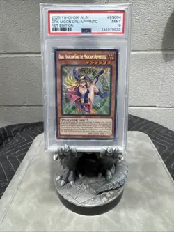Yu-Gi-Oh! Dark Magician Girl The Magician's Apprentice 1st ALIN-EN004 PSA 9 - Image 1