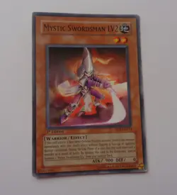 Mystic Swordsman LV2 #SD5-EN013 (Common, 1st Edition, Played / LP) Yugioh - Image 1
