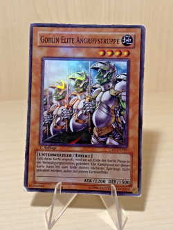 Yugioh / Goblin Elite Angriffstruppe / CRV-DE020 / Super Rare / 1st Edition - Image 1