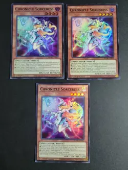 Chronicle Sorceress (X3) MZMU-EN032 Super Rare Yugioh Maze of Muertos - Image 1