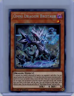 Yugioh Dark Neostorm DANE-EN020 Omni Dragon Brotaur 1ST EDITION NM - Image 1