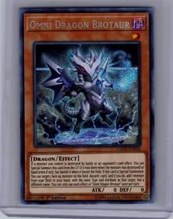 Yugioh Dark Neostorm #DANE-EN020 Omni Dragon Brotaur 1ST EDITION NM - Image 1