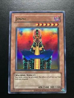 Jinzo RP02-EN001 Retro Pack 2 Unlimited Ultra Rare NM 🔥 Pack Fresh - Image 1