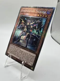 YU-GI-OH! TCG DINOMORPHIA THERIZIA BACH-EN009 1ST ED NM STARLIGHT RARE - Image 3