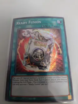 Ready Fusion MP22-EN163 Prismatic Secret Rare 1st Edition YuGiOh! NM - Image 1