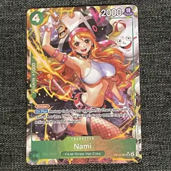 Nami (Alt Art) OP14-031 SR The Azure Sea's Seven - ONE PIECE Card Game English - Image 1