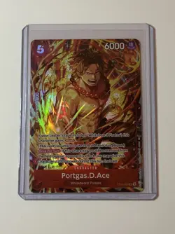Portgas.D.Ace (Illustration Box Vol.5) ST15-005 One Piece Promotion Card Foil - Image 1