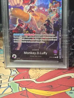 One Piece ~ MONKEY.D.LUFFY ~ PSA 10 ~ PSA Magazine Exclusive OP05-060 - Image 3