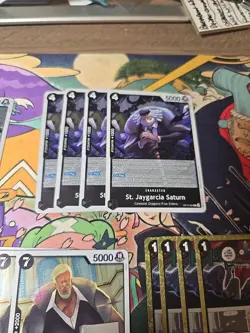 One Piece OP13 - Imu Deck Core Foil Rares + Imu Leader - English - Image 3