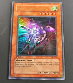 Yu-Gi-Oh! Magicians Force Spell Canceller Ultra Rare 1st Edition Card MFC-020 PL - Image 1