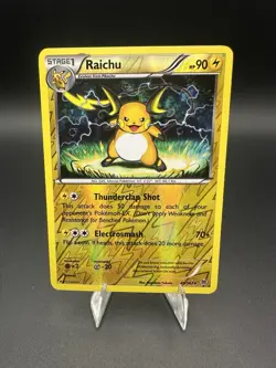 Pokemon TCG Raichu Breakthrough 49/162 Reverse Holo Rare Card - Image 1
