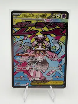 Pokemon TCG Mega Diancie Ex 267/217 Mega Attack Rare Card Ascended Heroes NM - Image 1