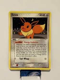 Eevee 55/115 - EX Unseen Forces Pokemon Card - MP - Image 1