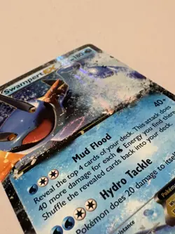 Pokemon Swampert EX XY55 Promo Black Star Holo Card 2015 LP - Image 3