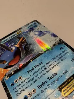 Pokemon Swampert EX XY55 Promo Black Star Holo Card 2015 LP - Image 5