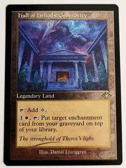 MTG Hall of Heliod's Generosity (Retro) Etched FOIL * Modern Horizons NM - Image 1
