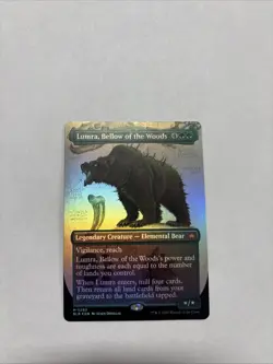 Lumra, Bellow of the Woods (Borderless) (0293) Bloomburrow Foil - Image 1