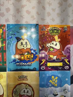 6 Cracked Ice And Circle Holo Fuecoco Different Database Sets Pokemon NON TCG - Image 3