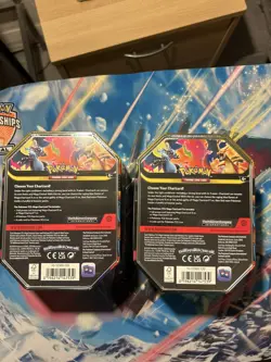 Pokemon TCG Mega Charizard Tin Mega Charizard X ex New Sealed - Image 4