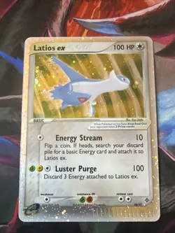 Pokemon TCG - Latios EX 94/97 W/ Swirl E-Series Dragon Holo LP - Image 1