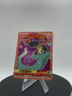 Japanese Pokemon Marumiya Sticker Holo Rare Nintendo Dragapult #27 - Image 4