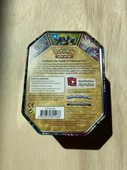 2016 Pokemon-EX TCG Xerneas Metal Collector's Tin EMPTY - Image 2