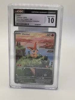 Pokemon CGC 10 Victini Black Star Promo - Image 1