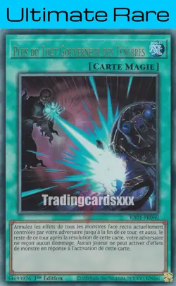 Yu-Gi-Oh! Plus du Tout Gouverneur des Tenebres : UL RA01-FR060 - Image 1