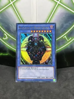 Yugioh Magician of Black Chaos YGLD-ENC01 Ultra Rare NM - Image 1