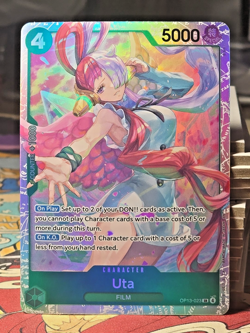 Uta OP13-023 Carrying On His Will Foil SR one piece ccg - Image 1