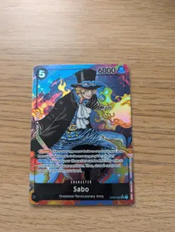 Sabo OP04-083 [PAR] Parallel SR Kingdoms of Intrigue OP-04 One Piece Card - Image 1