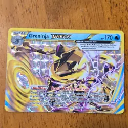 Pokemon Greninja BREAK Holo Card 2016 41/122 English 170 HP - Image 1