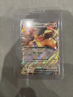 Pokemon Scarlet & Violet Black Star Promo #55 Kangaskhan ex Rare Holo Card NM - Image 1