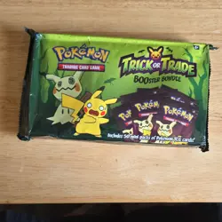 Pokemon Trick or Trade Booster Bundle 50 Mini Packs Trading Card Game - Image 1