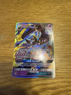 Lunala GX 66/149 Sun & Moon Base NM Ultra Rare Pokemon Card - Image 1