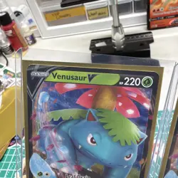 Lot of 2 Venusaur V SWSH 100 World & Shield Promo Cards Pokemon TCG - Image 2