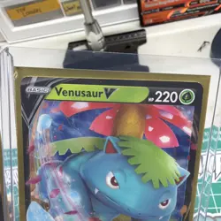 Lot of 2 Venusaur V SWSH 100 World & Shield Promo Cards Pokemon TCG - Image 3