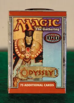 MTG Odyssey Tournament Deck--75 Cards--Factory Sealed--Plus BCW Deck Guards 742818062848 - Image 1