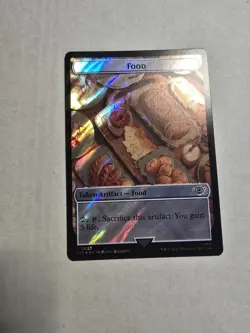 Human Soldier (0015) Food (0022) Double-Sided Token (Surge Foil) Universes... - Image 2