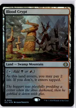 Blood Crypt Lorwyn Eclipsed Foil NM R 0262 - Image 1