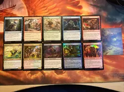 MTG 11 x Card Lot with 1 Rare and 2 x Foil Bloomburrow Near-Mint! - Image 1