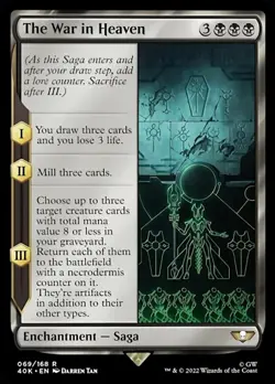 1x The War in Heaven NM-Mint, English Commander: Universes Beyond: Warhammer 40, - Image 1