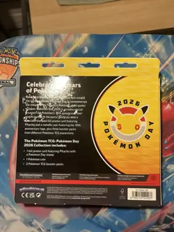 Pokemon TCG - Pokemon Day 2026 Pikachu Promo Pack (New and Sealed) - Image 2