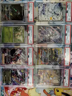 Lot Of 8 PSA Graded Pokemon Cards - Image 1